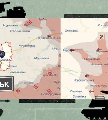 Битва за Покровськ і яка ситуація на Дніпропетровщині: як змінилася лінія фронту за тиждень