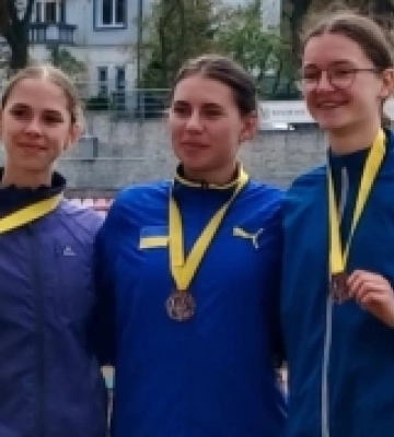 Юна легкоатлетка виборола золото для Волині на чемпіонаті у Львові