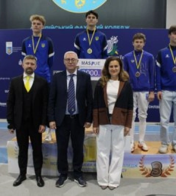 Миколаївські спортсмени – призери юніорського чемпіонату України з фехтування