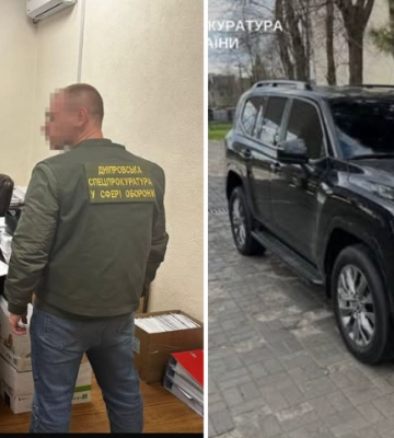 Звідкіля Land Cruiser: начальнику КЕВ на Дніпропетровщині повідомили про підозру за недостовірне декларування