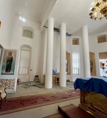 Росіяни пошкодили Успенський собор УПЦ МП у Херсоні