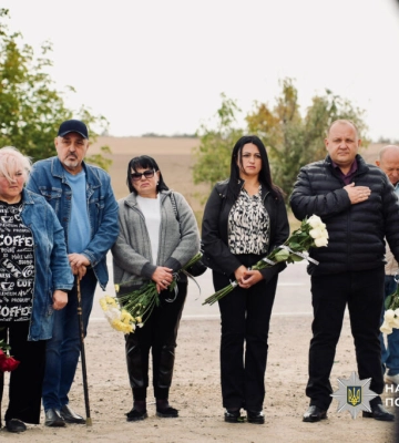На 14 роковини поліцейські Одещини вшанували колег, які загинули під час протистояння членам злочинного угруповання
