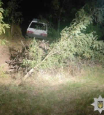 На Полтавщині нетверезий водій злетів у кювет: травми отримала пасажирка