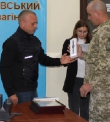 У Білгороді-Дністровському привітали військовослужбовців з Днем захисників і захисниць України