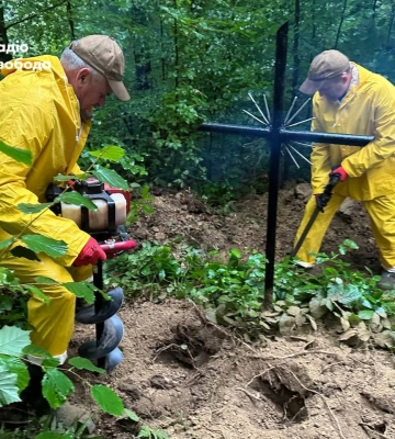 Українська експедиція розпочала ексгумацію поховань бійців УПА на території Польщі