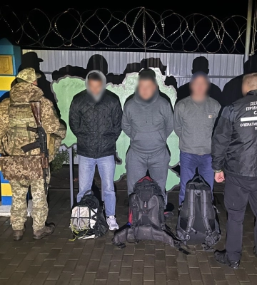 На Волині затримали трьох жителів Київщини, які намагались незаконно перетнути держрубіж