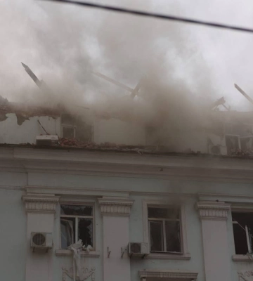 Ворог атакував Дніпро ударними БпЛА, є загиблий та поранені, - голова ОВА. ФОТО