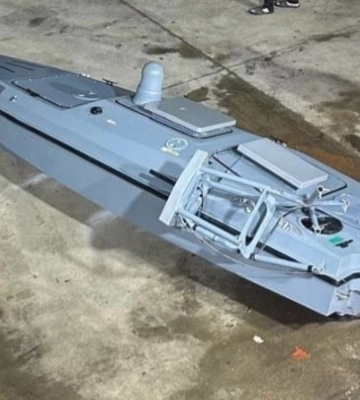 Турецькі рибалки знайшли морський дрон, який може належати Україні