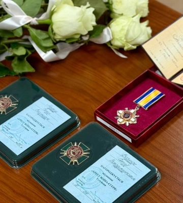 У Нововолинську відзначили трьох загиблих Захисників України посмертними нагородами