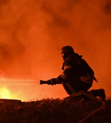 На Донеччині росіяни атакували пожежну частину: поранені четверо рятувальників