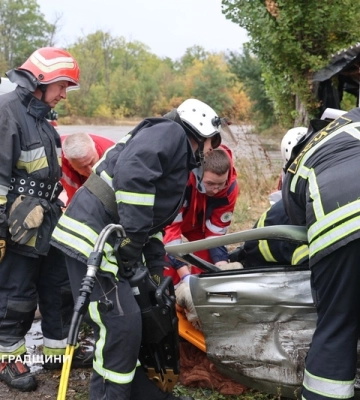 Жінка травмувалася у ДТП в Кропивницькому 