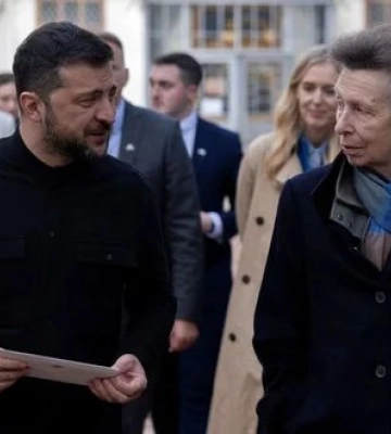 Принцеса Анна приїхала до Києва з неоголошеним візитом, - BBC. ФОТОрепортаж