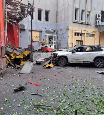Колаборант із Нової Каховки Леонтьєв помер після атаки дрона "Баба-Яга"