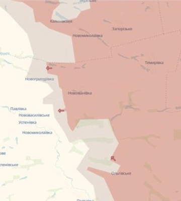 Войска РФ продвинулись вблизи Новоивановки, Тернового и Степового, - DeepState
