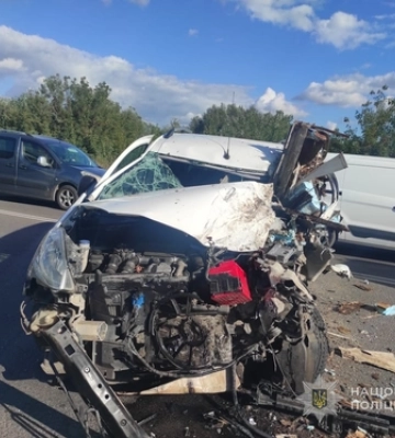 Страшна аварія в Рованцях: водій виїхав на зустрічку, бо йому стало зле