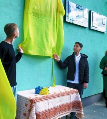В Ізмаїлі відкрили меморіальну дошку в пам’ять про захисника України Сергія Байкова