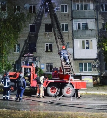 Ракетний удар по Балаклії забрав життя людини, п'ятеро постраждалих