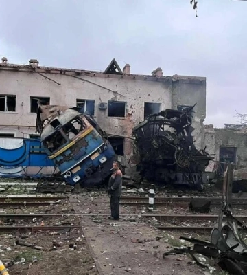 Росія вдарила по депо Укрзалізниці в Одесі: поранено машиніста потяга