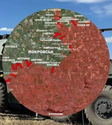Донецкая область – под основным прицелом: карта боевых действий на 2 октября