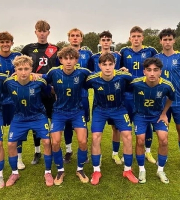 Юнацька збірна України з футболу визначилася зі складом на турнір у Хорватії