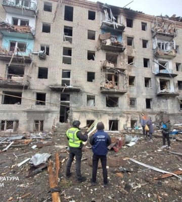 Ракетный удар по Балаклее Харьковской области: число пострадавших возросло. ФОТО