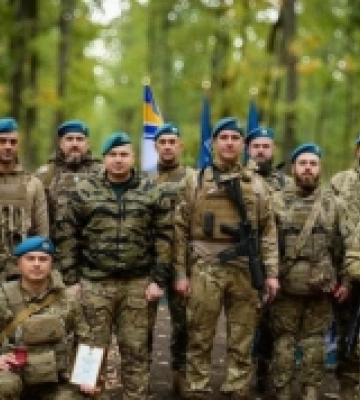 Воїнам 36-ї окремої бригади морської піхоти вручили відзнаку «За оборону Миколаєва»