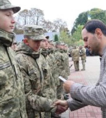 В Острозькому ліцеї інавгурували 72 першокурсників