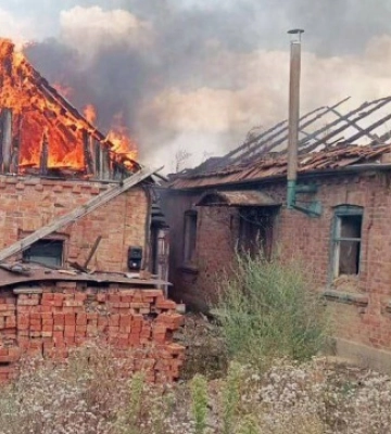 Росіяни за добу 615 разів били по Запорізькій області