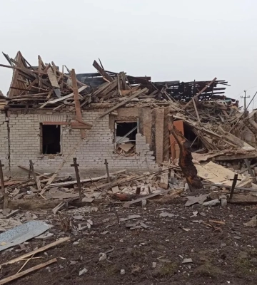 Росіяни за добу 615 разів били по Запорізькій області