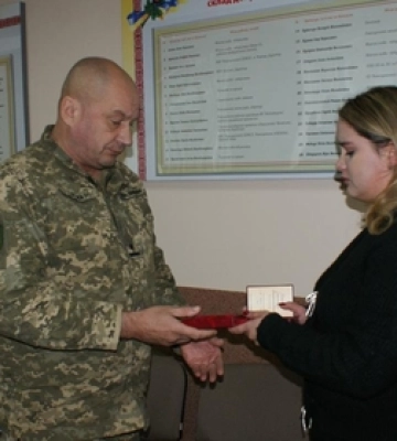 Героя Олександра Ханова з Волині посмертно нагородили орденом «За мужність» 