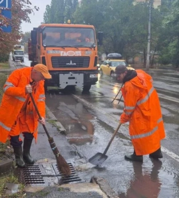 Через опади у двох районах Одеси піднявся рівень води