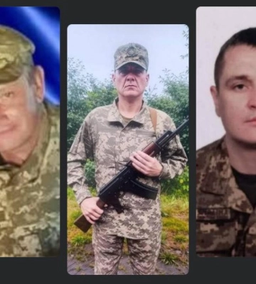 На Рівненщині попрощалися із трьома захисниками України