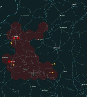 Ракетна атака на Івано-Франківщину: оголошено повітряну тривогу в Закарпатті