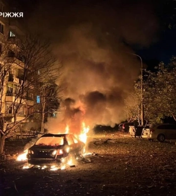 Атака на Запоріжжя: понад 70 тис. людей залишились без світла