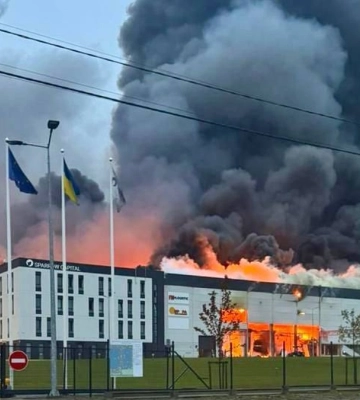 Запоріжжя: з'явились кадри наслідків ворожого обстрілу