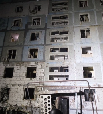 Внаслідок ударів по Запоріжжю одна людина загинула, щонайменше шестеро поранених