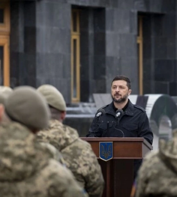 Президент привітав воїнів територіальної оборони з професійним святом