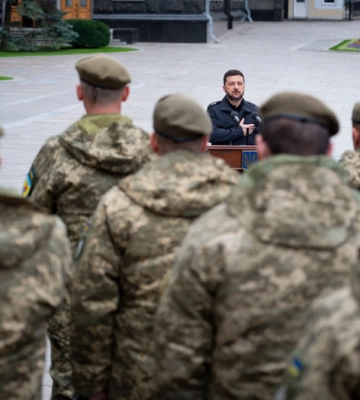 Президент нагородив трьох військових 121 бригади ТрО з Кіровоградщини 