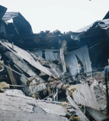 Росіяни вдарили дроном по сільгосппідприємству на Харківщині, загинули 13 тисяч свиней