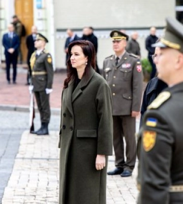 Прем’єрка Литви Ругінене здійснила перший візит до Києва. ФОТО