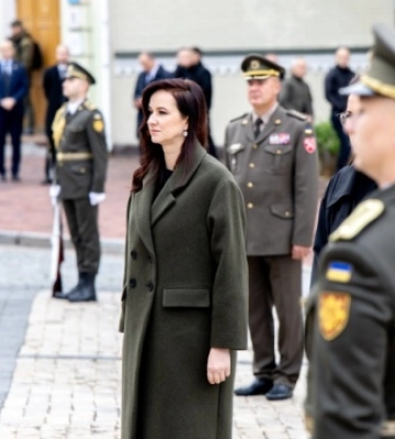 До Києва прибула нова прем’єрка Литви 