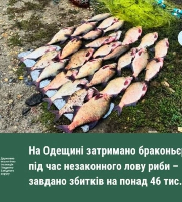 На Одещині затримали браконьєра