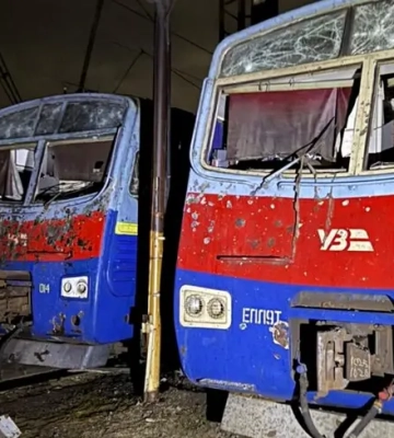 Росіяни атакували локомотивне депо у Полтаві, у Сумах — удар по енергетиці