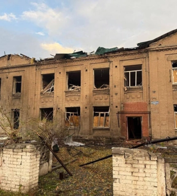 Вночі війська РФ вдарили по двох навчальних закладах у Слов'янську