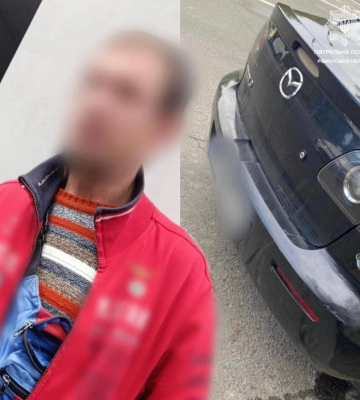 У Рівному патрульні виявили водія, який втретє сів за кермо у стані сп’яніння