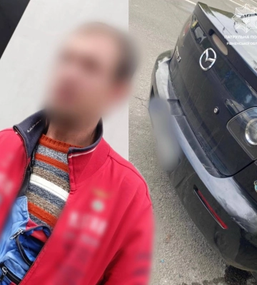У Рівному патрульні виявили водія, який втретє сів за кермо у стані сп’яніння