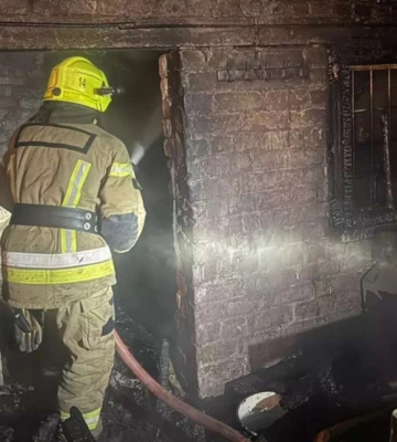На Дніпропетровщині під час пожежі виявили обгоріле тіло людини