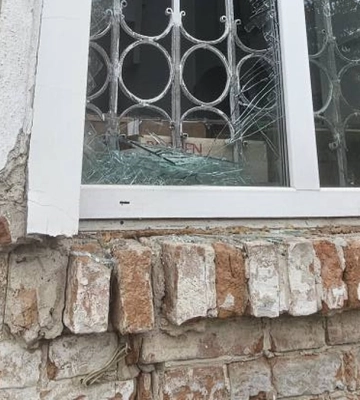 Внаслідок нічної атаки по Полтаві пошкоджено храм ПЦУ