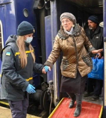 На Рівненщину прибув 34-й евакуаційний поїзд із Донеччини