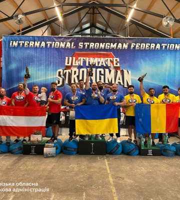 Валерій Газаєв – чемпіон Європи – 2025 з богатирського багатоборства у складі національної збірної України